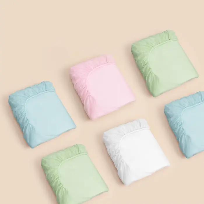 Drap-housse jetable non tissé avec élastiques pour lit simple, drap de lit jetable pour lit double, housses de matelas antidérapantes pour hôtel