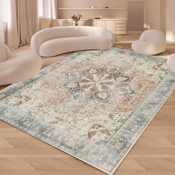 Grand tapis de zone Boho Vintage