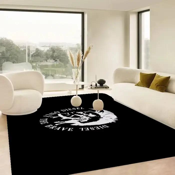 Mode d-diesel Logo tapis de sol chambre d'enfants chambre décoration balcon anti-dérapant paillasson salon hôtel décor tapis