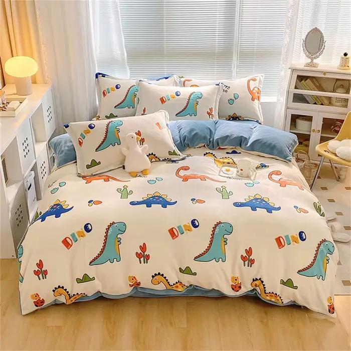 Parure de lit dinosaure