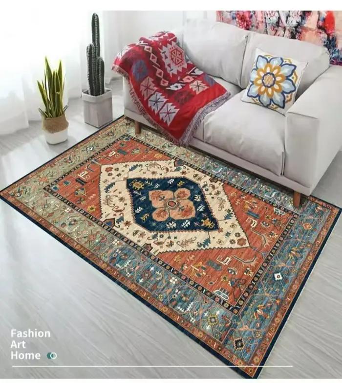 Tapis persan ethnique marocain nordique