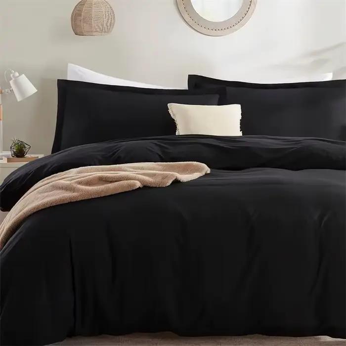 Ensemble de housse de couette en coton lavé
