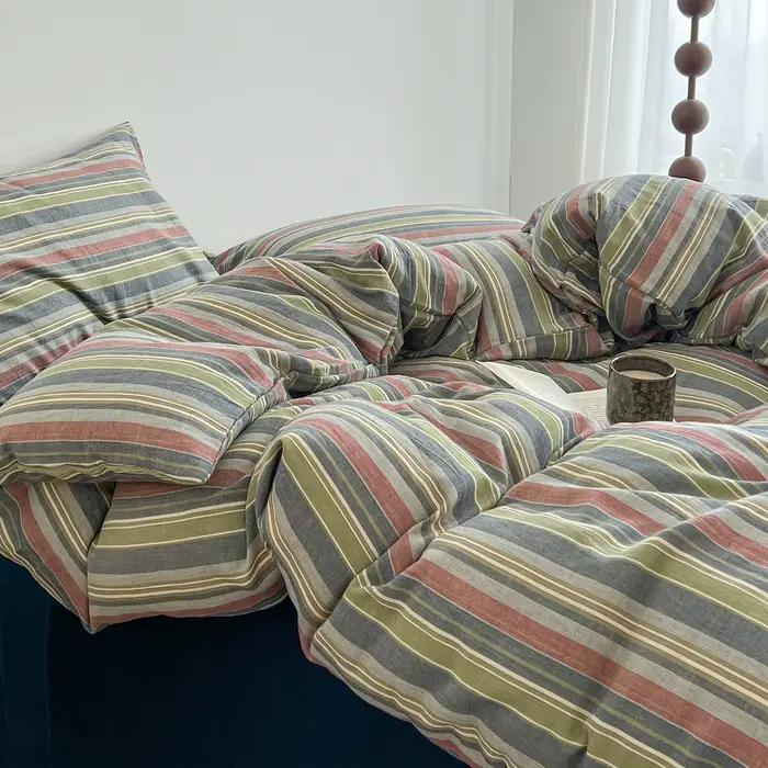 Ensemble de literie mignon de style coréen pour filles