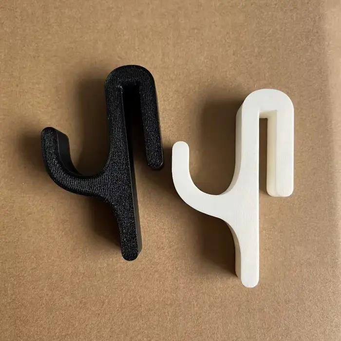 Crochet porte-serviettes 3D pour portes de douche en verre de 8 mm