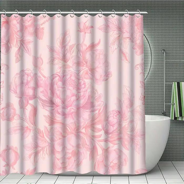 Rideaux floraux Ins ensemble