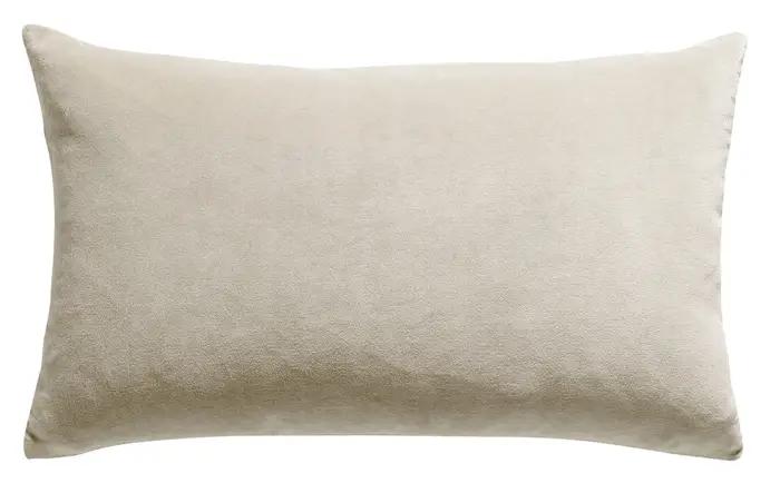 Coussin uni Elise Grge 30 x 50