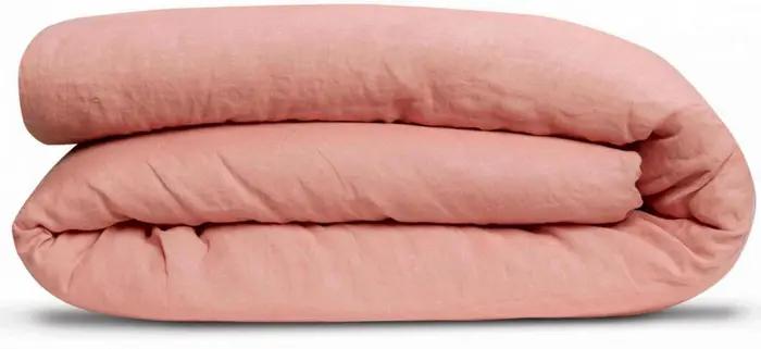 Housse de couette Linco Blush 260 x 240 bouteille 40 cm