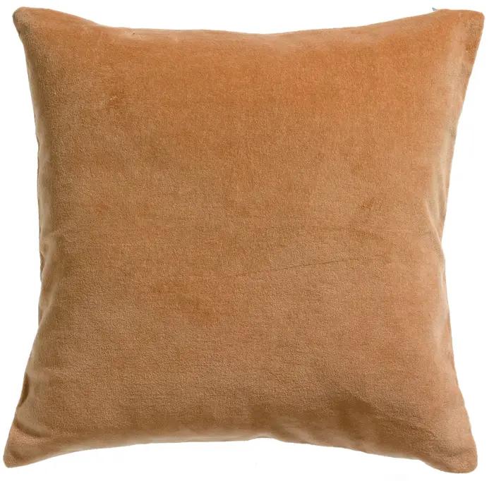 Coussin uni Elise Ocre 45 x 45