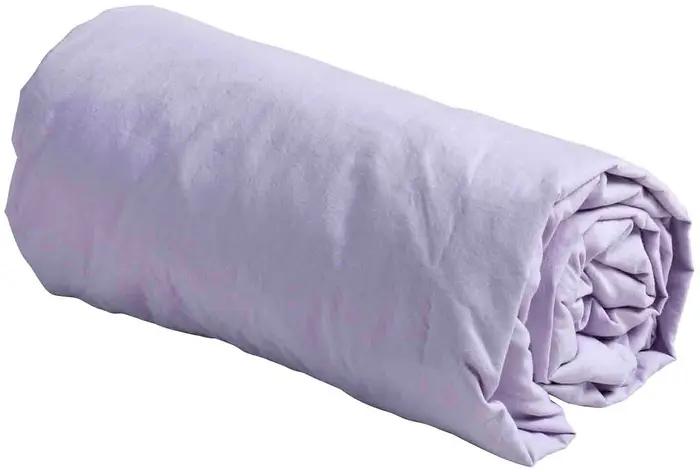 Drap housse Cleste Lilas 200 x 90