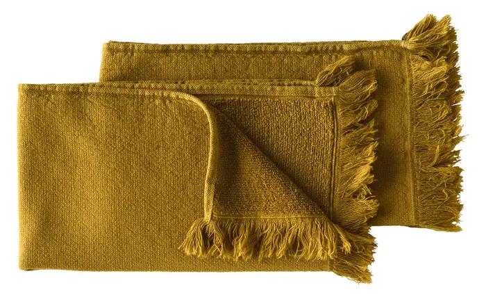 Lot de 2 serviettes invits Luna Nuts 30 x 50