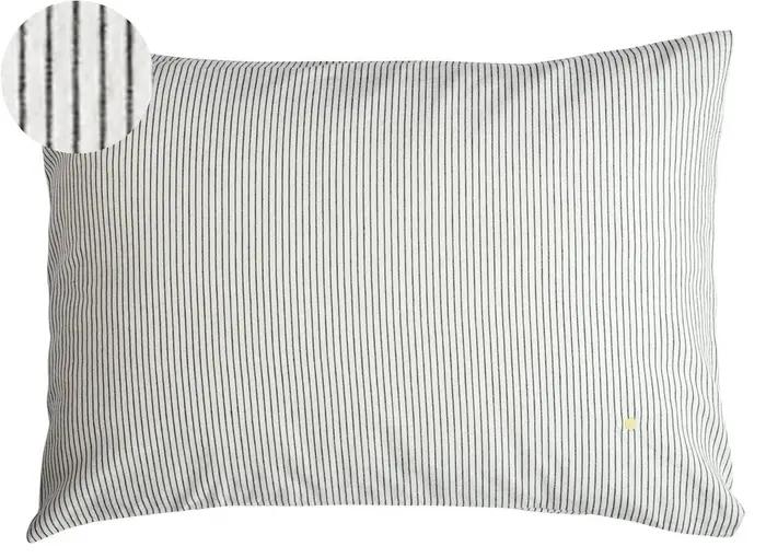 Taie d'oreiller Lonie Caviar 70 x 50