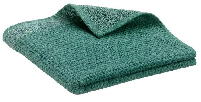 Serviette invit recycle Abby Emeraude 30 x 50