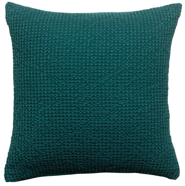 Coussin recycl Maia Ptrole 45 x 45