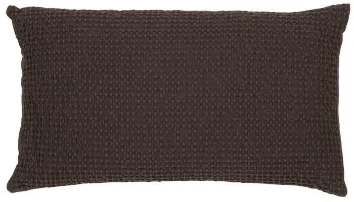 Coussin Maia Noir Carbone 30 X 50