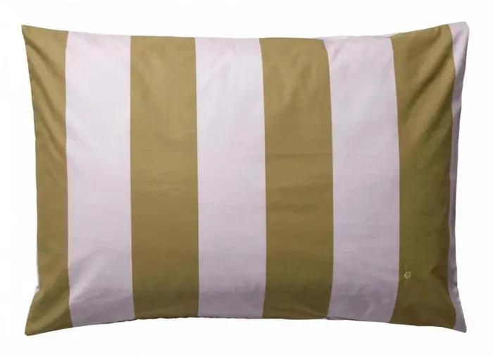 Taie d'oreiller Malo Poivre rose/nuts 70 x 50