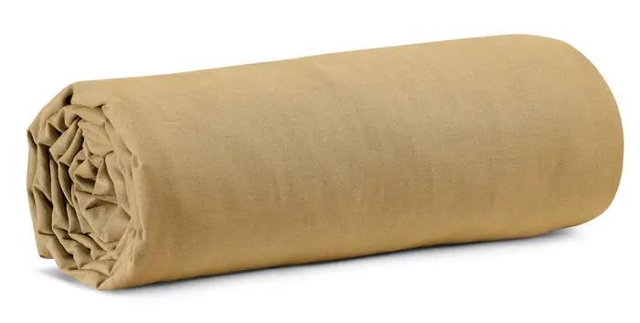 Drap housse Calita Gold 180x200 bonnet 30 cm