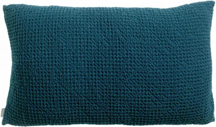 Coussin recycl Maia Indigo 30 x 50