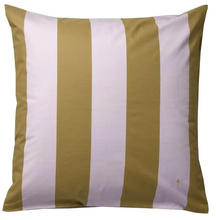 Taie d'oreiller Malo Poivre rose/nuts 65 x 65