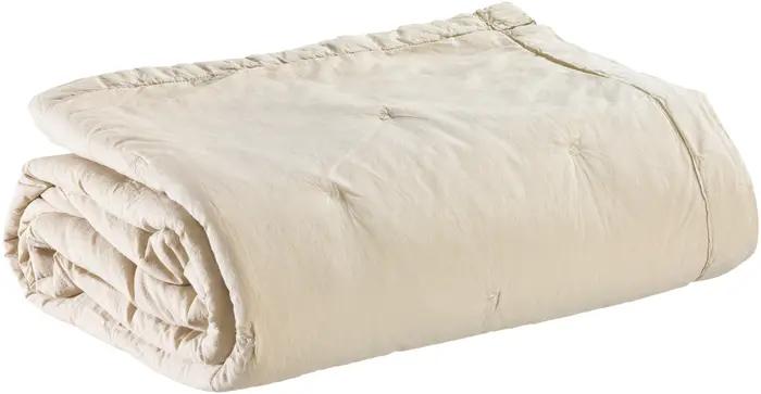 Jet de lit Tika Naturel 240 x 260