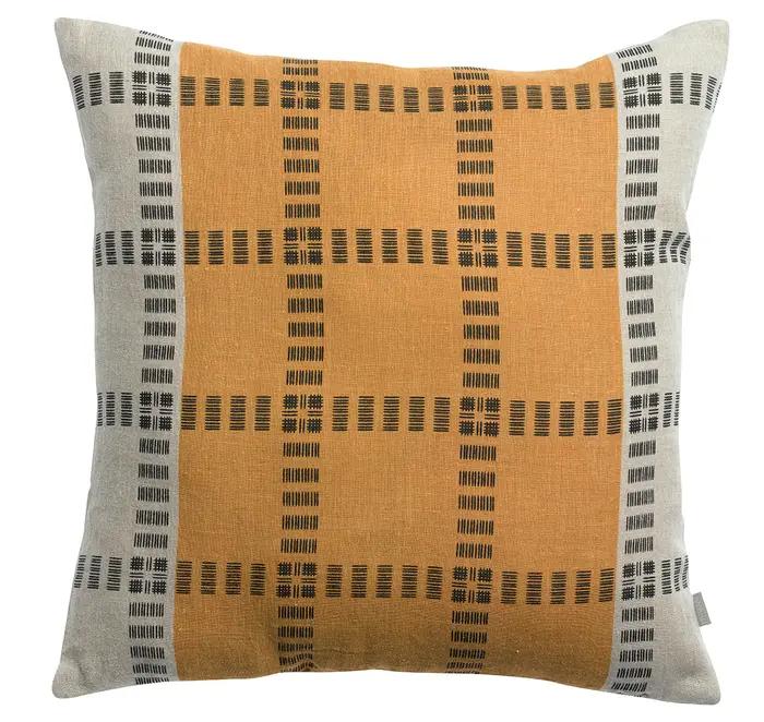 Coussin Zeff Eden Ocre 45 x 45