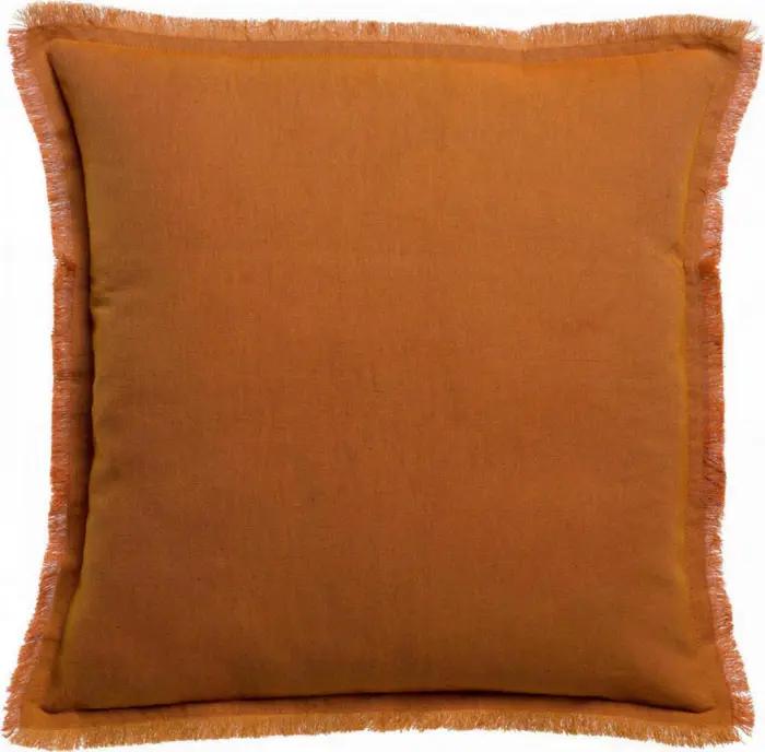 Coussin uni Laly Cuivre 45 x 45