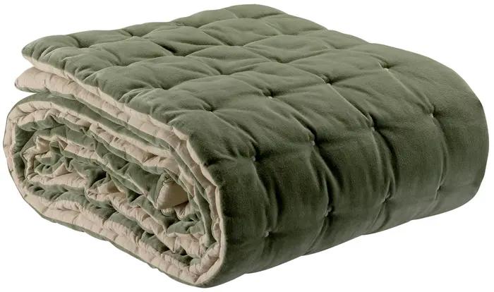 Chemin de lit uni Elise Verveine 90 x 240