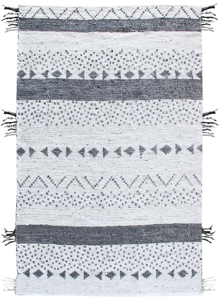 Tapis Callista Blanc/noir 160 x 230