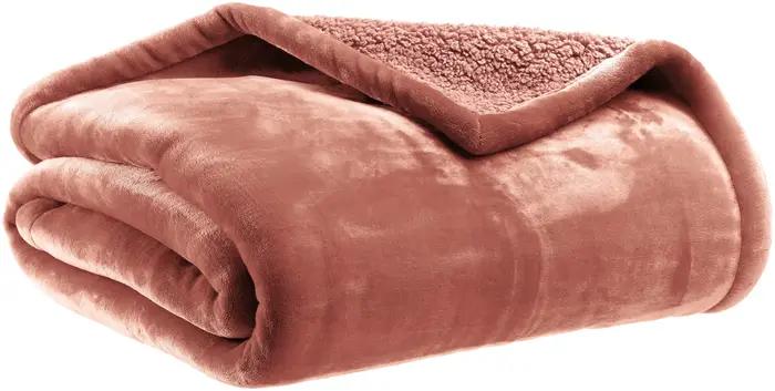 Plaid Michka Terracotta 130 x 160