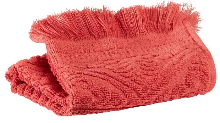 Serviette invit uni Zo Brique 30 x 50