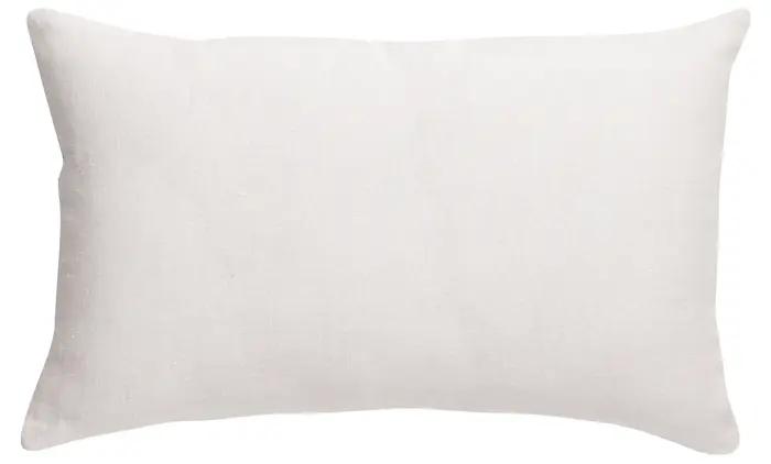 Coussin uni Zeff Blanc 30 x 50