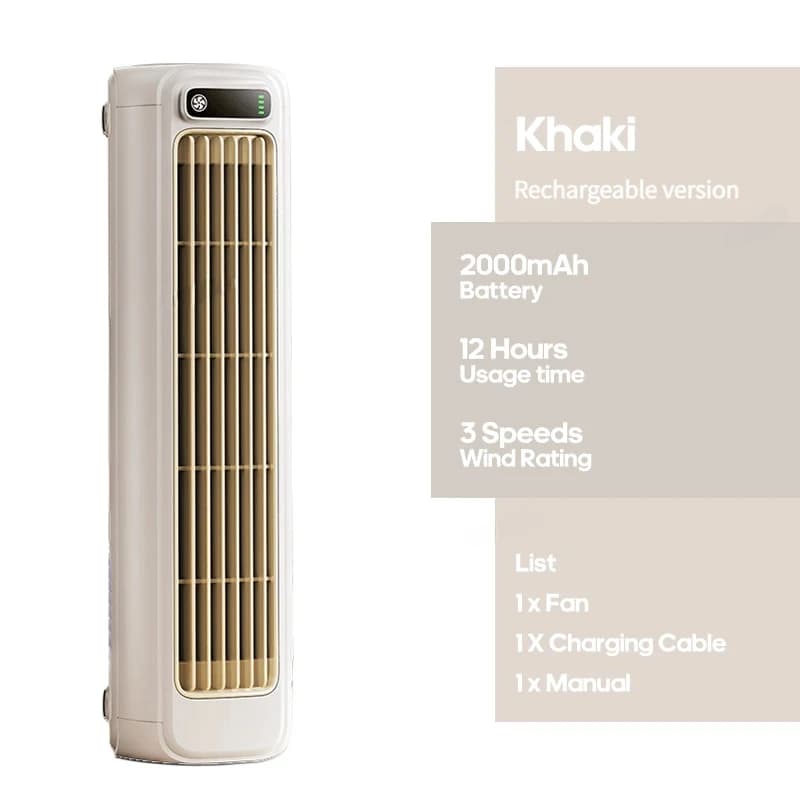 Ventilateur mural pour cuisine, salle de bain, maison, sans perçage, rechargeable, silencieux, petit