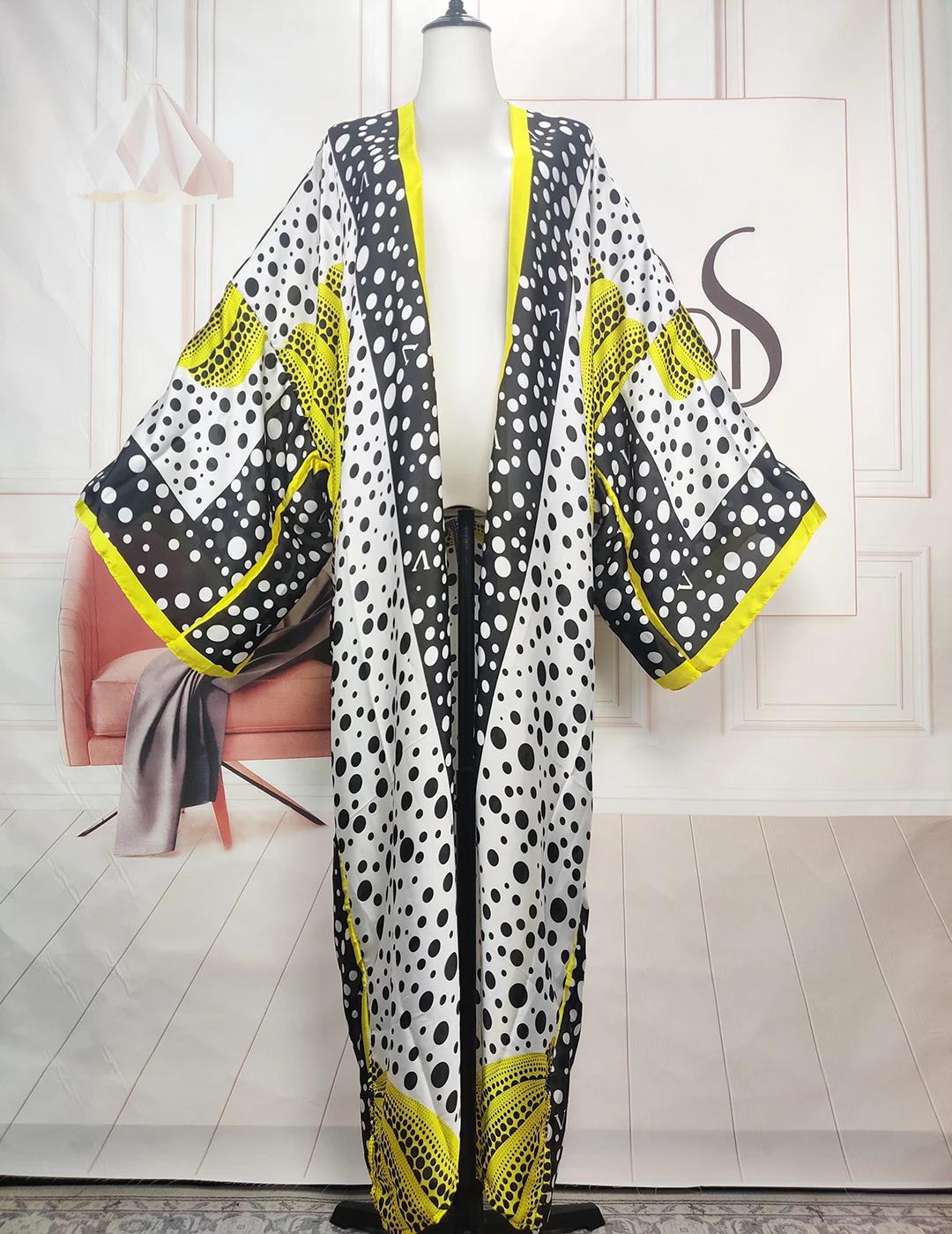 Robes africaines pour femmes, cardigans décontractés, kimonos bohèmes élégants, streetwear musulman 