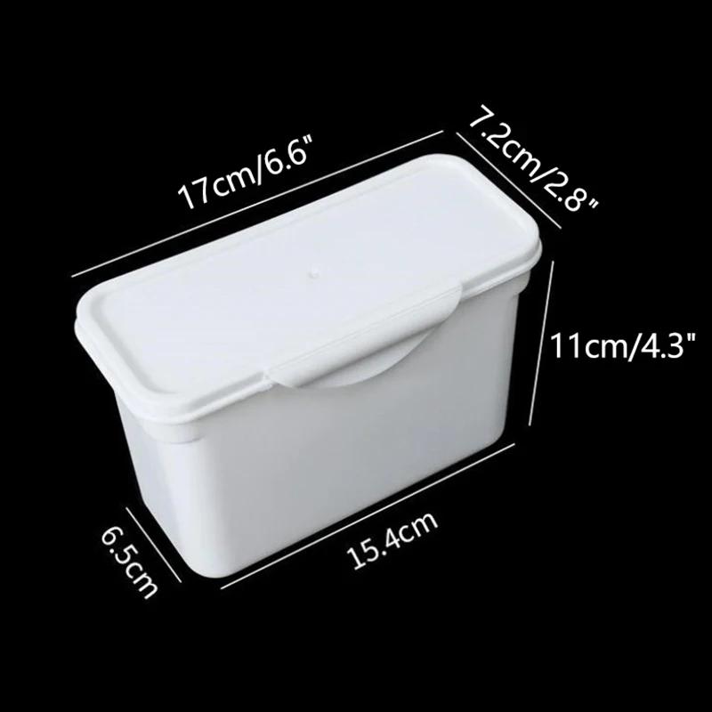 Conteneur de dosettes de lessive de grande capacité, boîte de rangement de détergent à lessive, poud