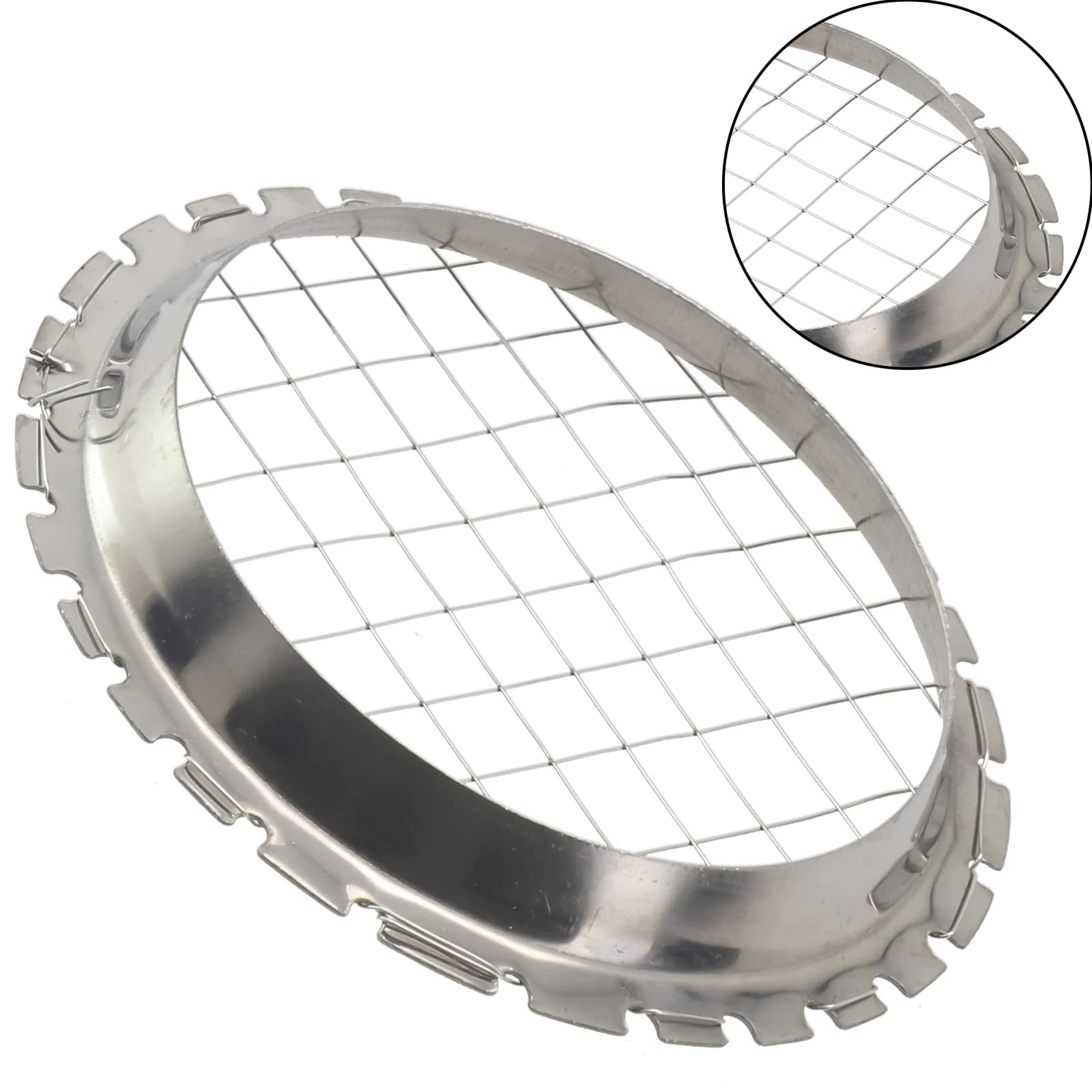 Coupe-grille ronde en Cubes, trancheur pour œufs, champignons, légumes, dispositif de coupe de cuisi