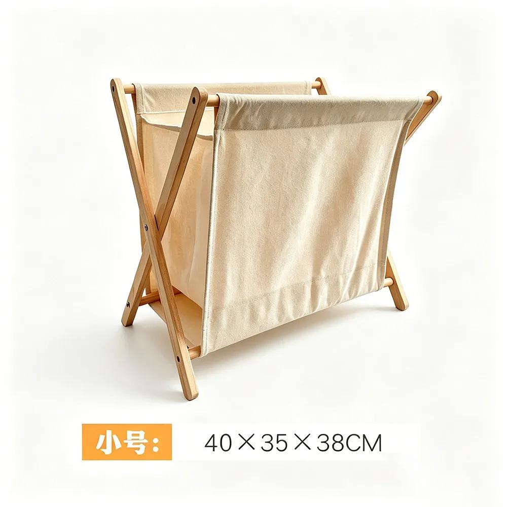 Paniers à linge économiques, paniers à linge sales, paniers à linge muraux en bois, ensemble de sect