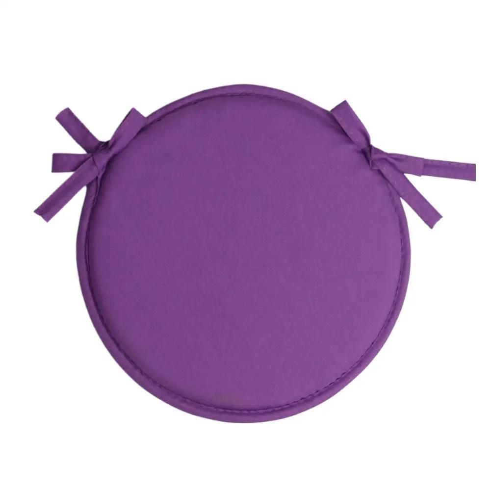 Coussin de chaise rond couleur bonbon, coussins de siège avec cordon de serrage pour jardin, Patio, 