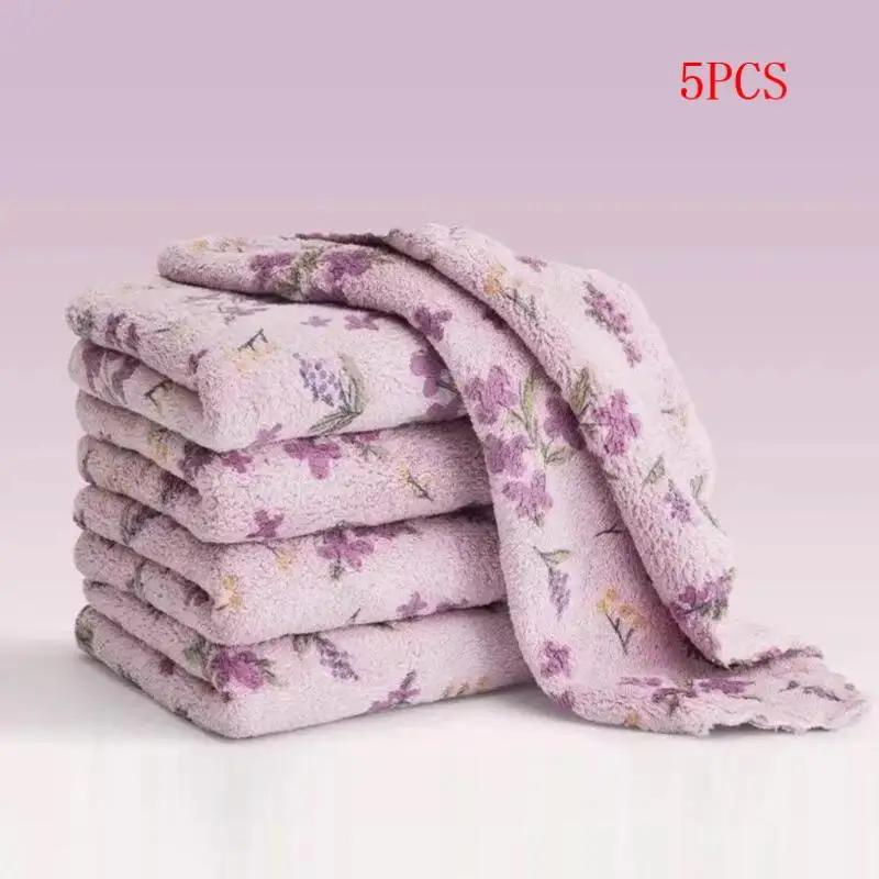 Lot de 5 torchons de cuisine réutilisables, serviettes de nettoyage, accessoires ménagers, outil de 