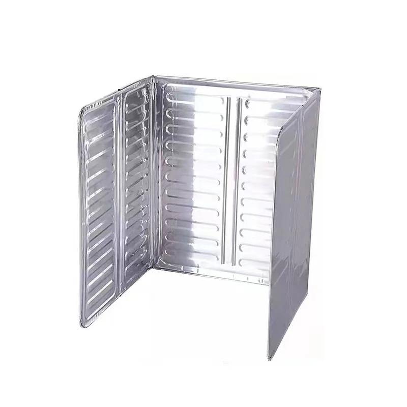 Plaque de déflecteur de cuisinière à gaz de cuisine pliable en aluminium, poêle Portable, écran de P