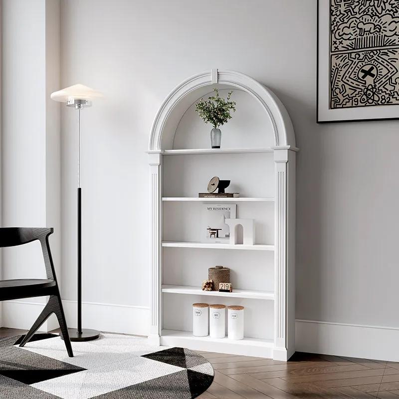 Meuble de rangement arqué de style français