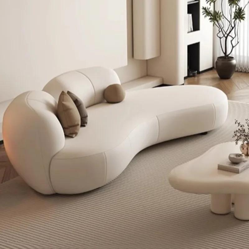 Nordique adultes salon canapé confortable élégant Relax sol