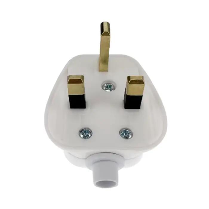 Prise électrique de remplacement mâle britannique, 3 broches, Type G, prises électriques, adaptateur