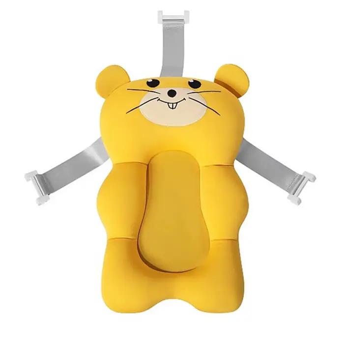 Siège de baignoire en polymère antidérapant pour bébé, coussin de soutien de sécurité pour nouveau-n