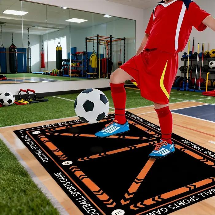 Tapis d'entraînement de Football, tapis de jeu de sport, décoration de la maison, Durable, pour acti