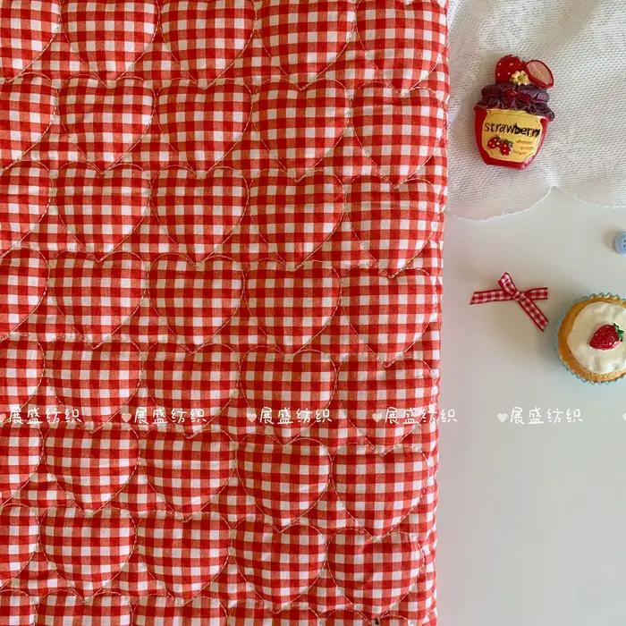 145x50cm 40s élégant couleur claire Plaid matelassé Plaid imprimé tissu coton veste coton pantalon s