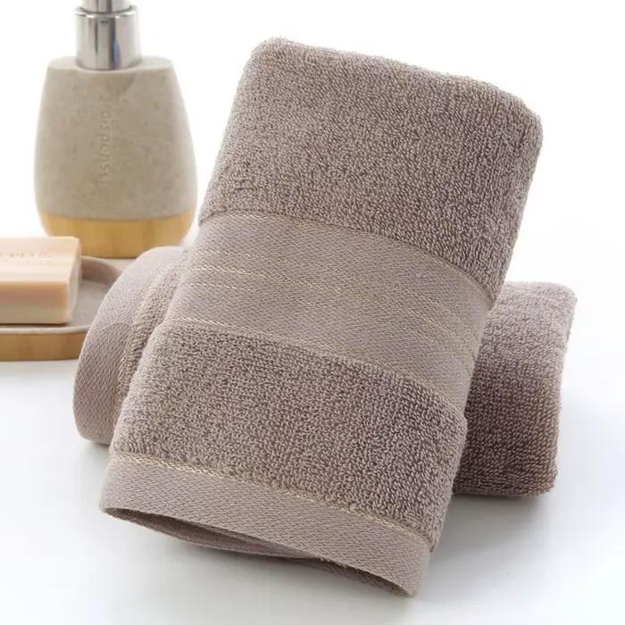 1 serviette de bain en coton épais pour couples, 75x35cm