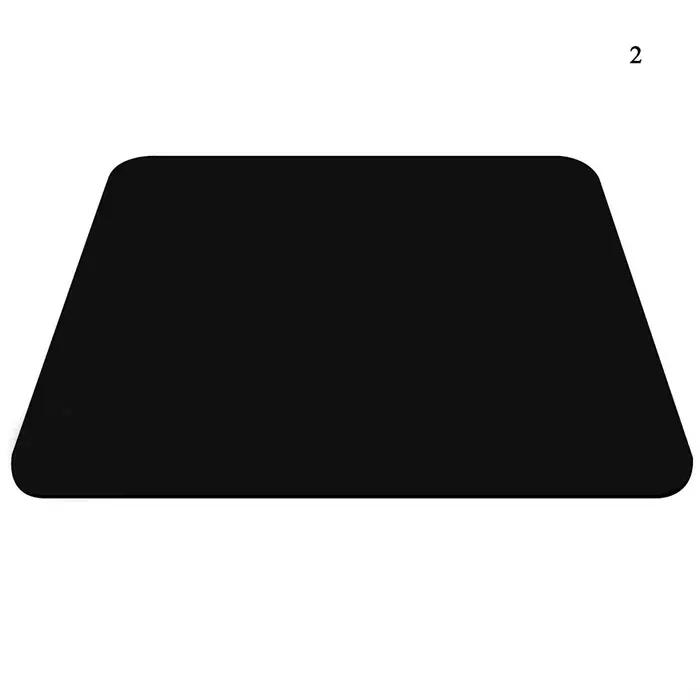 Tapis de souris noir simple pour jeux Esports, universel, en caoutchouc antidérapant, pour ordinateu