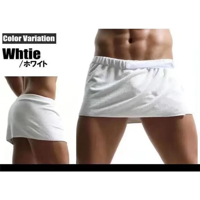 Serviette de bain absorbante pour hommes, jupe de plage Sexy, Anti-lumière, peut porter une serviett