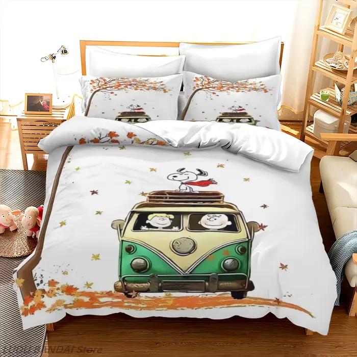 Parure de lit de luxe Snoopy
