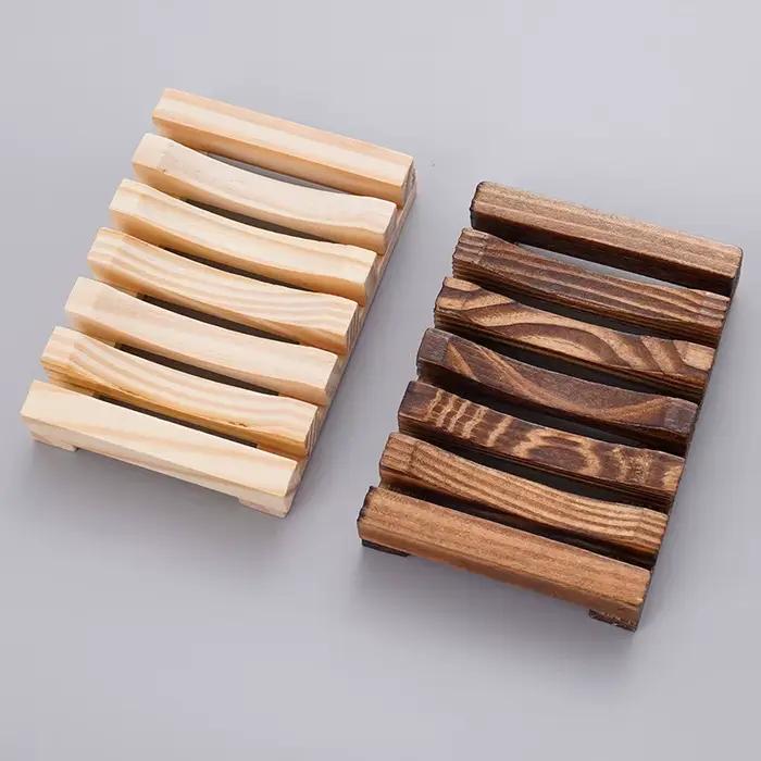 Porte-savon en bambou naturel
