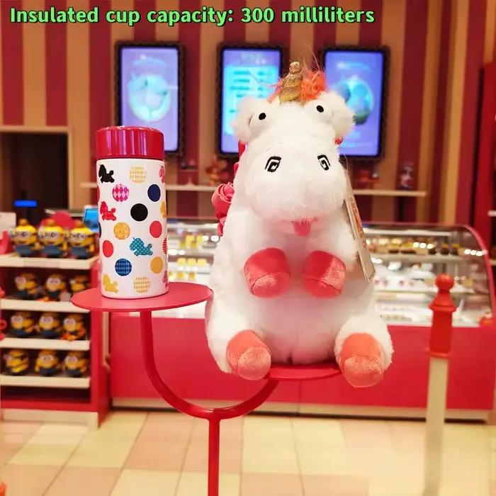 Poupée en peluche licorne originale Universal Studios, un sac à dos coussin/oreiller doux, idéal comme cadeau d'anniversaire et souvenir pour les filles